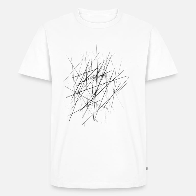 Scratch - Men's Premium Organic T-Shirt - white