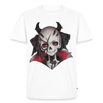Halloween Night of the Skulls: Demon Women - T-shirt Premium bio Homme - blanc - Devant - Nico (187cm)
