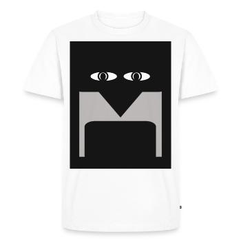 Tabby - T-shirt Premium bio Homme - blanc - Devant - Nico (187cm)