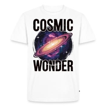 Galaxy Star Wonder Cosmos - Men's Premium Organic T-Shirt - white - Front - Nico (187cm)