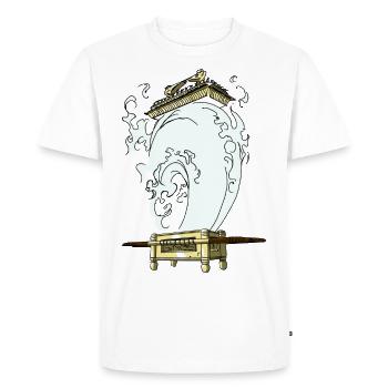 Ark of the Covenant - Bundeslade - Men's Premium Organic T-Shirt - white - Front - Nico (187cm)