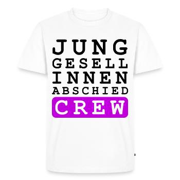Hen Party Crew Hen - Men's Premium Organic T-Shirt - white - Front - Nico (187cm)
