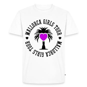 Visite des filles de Majorque - T-shirt Premium bio Homme - blanc - Devant - Nico (187cm)