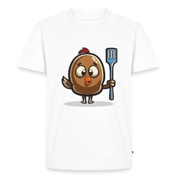 Thanksgiving Turquie - T-shirt Premium bio Homme - blanc - Devant - Nico (187cm)