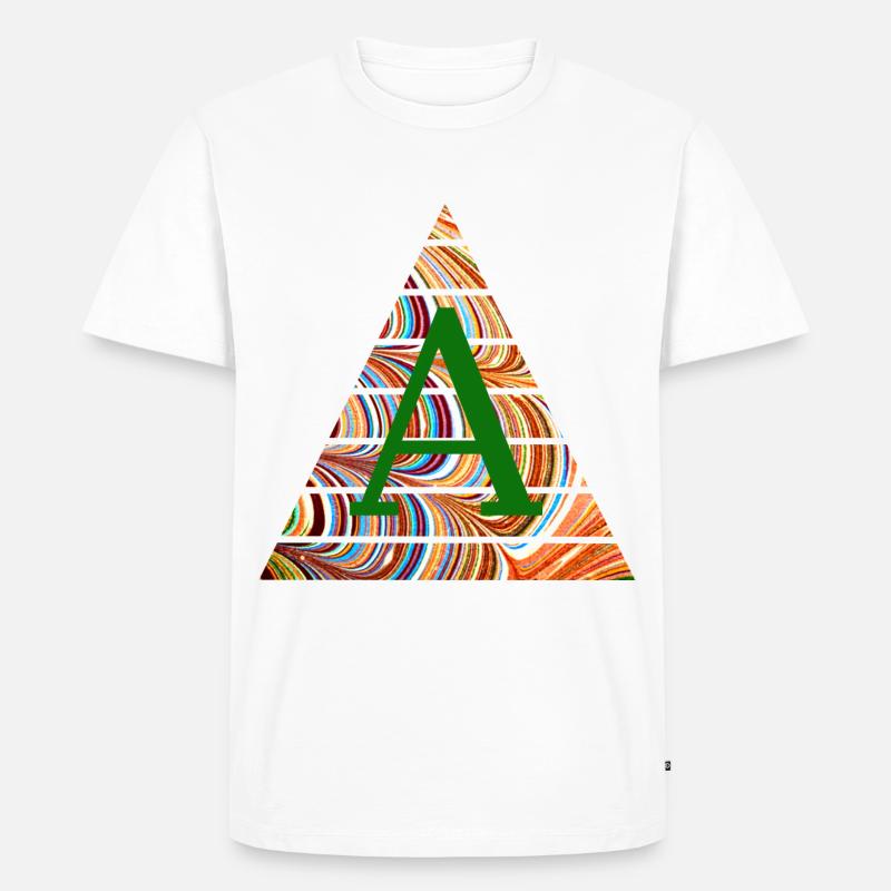 triangle e 56 a - T-shirt Premium bio Homme - blanc