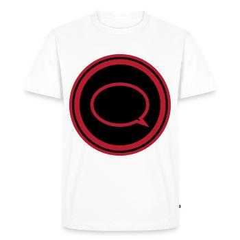 Balloon - Men's Premium Organic T-Shirt - white - Front - Nico (187cm)