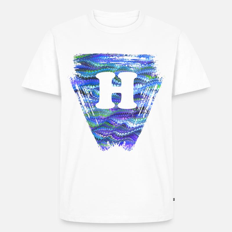 Triangle E 103 h - T-shirt Premium bio Homme - blanc