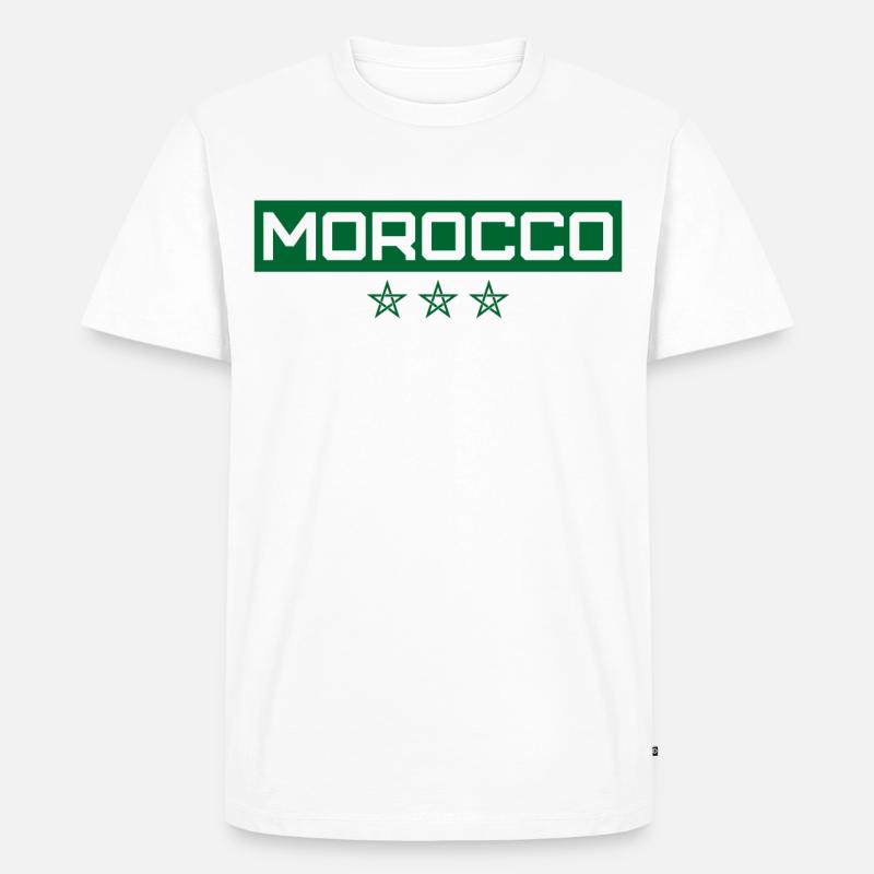 Maroc - T-shirt Premium bio Homme - blanc