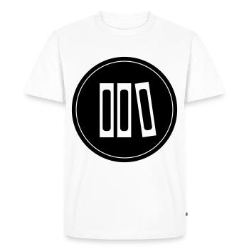 Read books - Men's Premium Organic T-Shirt - white - Front - Nico (187cm)
