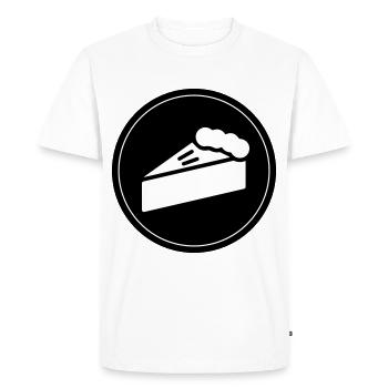 Cake apple pie pastry chef - Men's Premium Organic T-Shirt - white - Front - Nico (187cm)