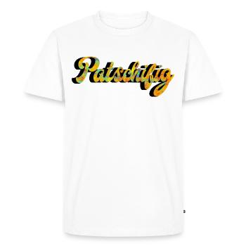 Patschifig - T-shirt Premium bio Homme - blanc - Devant - Nico (187cm)