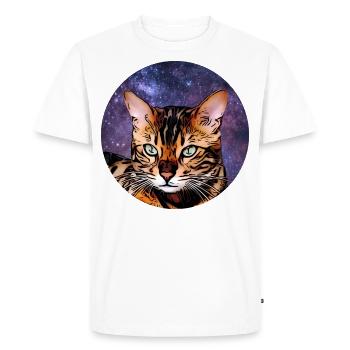 Bengale 2 - T-shirt Premium bio Homme - blanc - Devant - Nico (187cm)