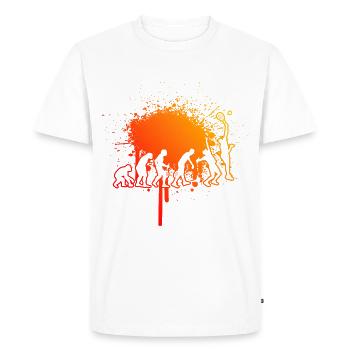 Paddle Racket Paddeltennis Paddle Tennis - Men's Premium Organic T-Shirt - white - Front - Nico (187cm)