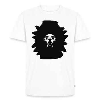 Mon ange - T-shirt Premium bio Homme - blanc - Devant - Nico (187cm)