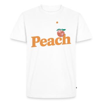 Géorgie Vie de maman scolarisée à la maison dans l’État de la pêche - T-shirt Premium bio Homme - blanc - Devant - Nico (187cm)