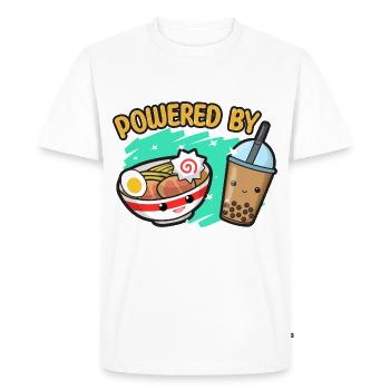 Cuisine asiatique japonaise Thé Ramen I Cadeau - T-shirt Premium bio Homme - blanc - Devant - Nico (187cm)