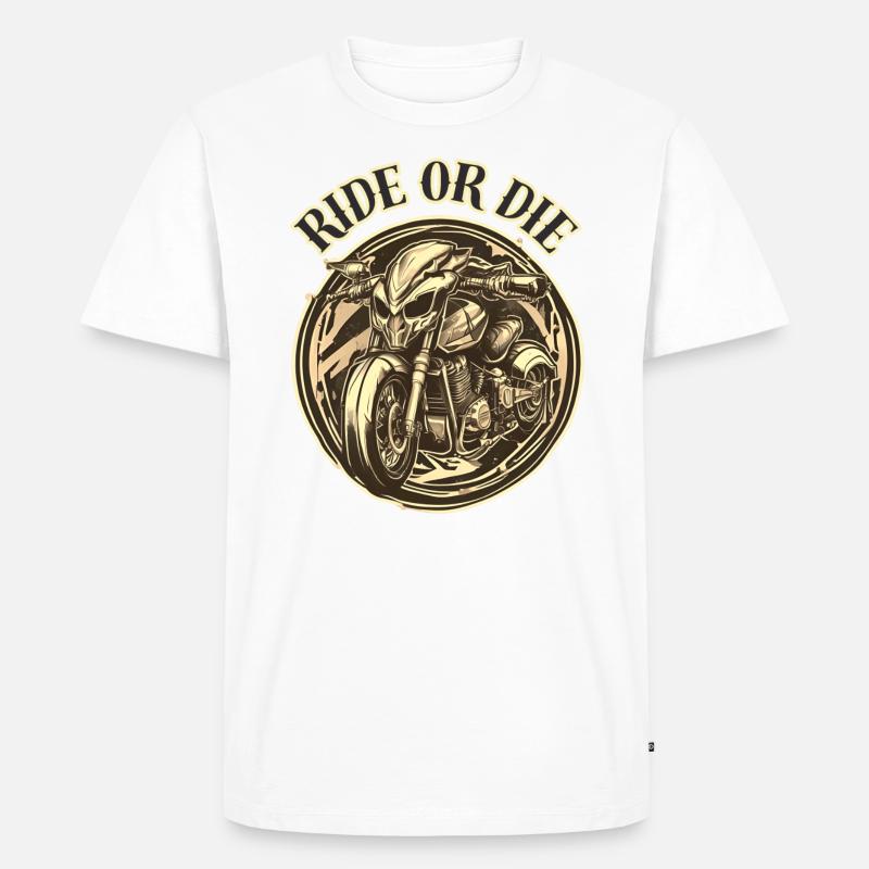 REITEN ODER STERBEN 1 - Männer Premium Bio T-Shirt - undefined