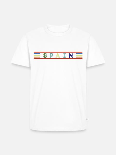 Spain - T-shirt Premium bio Homme - blanc