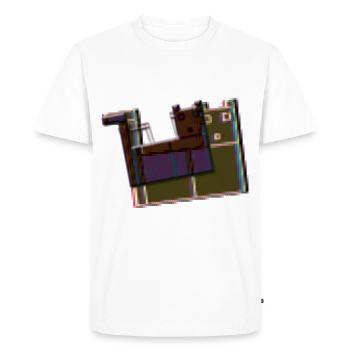 CHAT NEUF - T-shirt Premium bio Homme - blanc - Devant - Nico (187cm)
