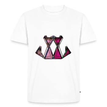 CAT EIGHTTEEN - Men's Premium Organic T-Shirt - white - Front - Nico (187cm)