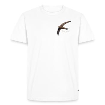 Les voiliers muraux en vol - T-shirt Premium bio Homme - blanc - Devant - Nico (187cm)