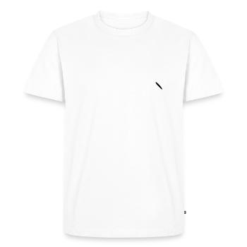 Planeur Vol à voile Planeur - T-shirt Premium bio Homme - blanc - Devant - Nico (187cm)
