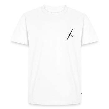 Glider Gliding Glider Glider Pilot Pilot - Men's Premium Organic T-Shirt - white - Front - Nico (187cm)