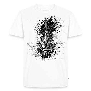 L46 Zebra Fish Aquarium Hypancistrus Zebra Gift - T-shirt Premium bio Homme - blanc - Devant - Nico (187cm)