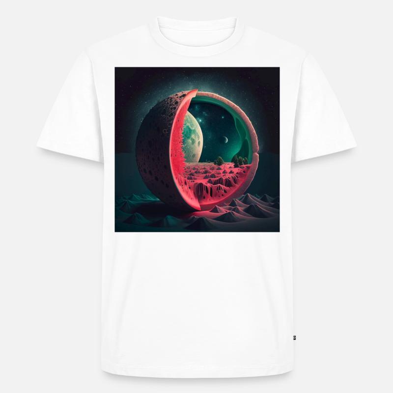 170EB7CE 60B2 4041 99B7 CAAA099C34DF - Männer Premium Bio T-Shirt - Weiß