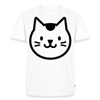 kitten - Men's Premium Organic T-Shirt - white - Front - Nico (187cm)
