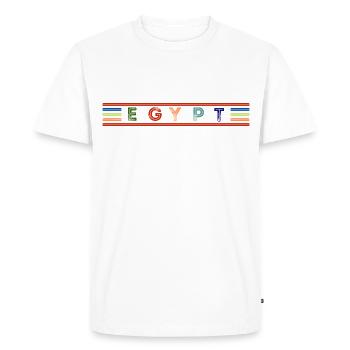 Egypt - T-shirt Premium bio Homme - blanc - Devant - Nico (187cm)