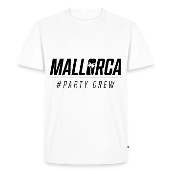 Équipe de fête de Majorque - T-shirt Premium bio Homme - blanc - Devant - Nico (187cm)