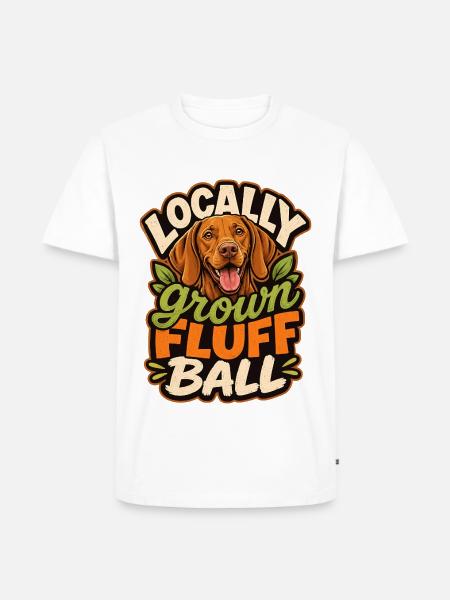 Ungarischer Pointer - Männer Premium Bio T-Shirt - Weiß
