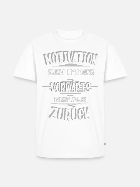 Motivation geh Vorwärts - Männer Premium Bio T-Shirt -