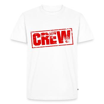 équipage - T-shirt Premium bio Homme - blanc - Devant - Nico (187cm)