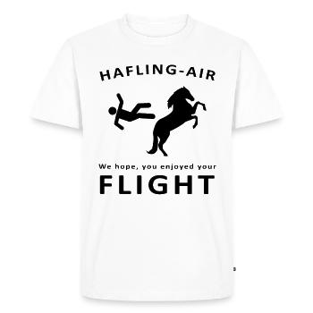 Cheval Haflinger - T-shirt Premium bio Homme - blanc - Devant - Nico (187cm)
