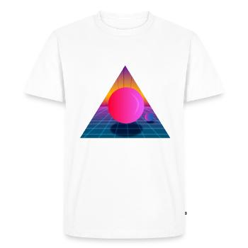 Cadeau de chemise de jeu vidéo rétro dynamique - T-shirt Premium bio Homme - blanc - Devant - Nico (187cm)