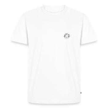 Sauvons la planète. - T-shirt Premium bio Homme - blanc - Devant - Nico (187cm)