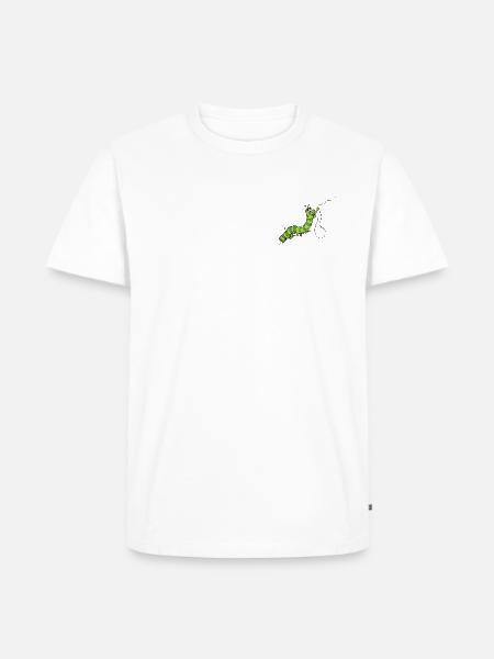 Hungry_Caterpillar - Männer Premium Bio T-Shirt - Weiß