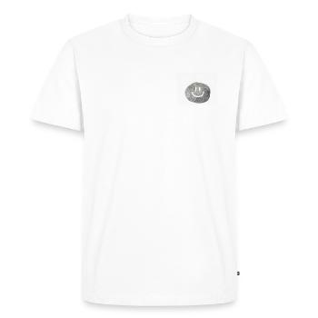 You Rock Minimal Statement Pebble - Men's Premium Organic T-Shirt - white - Front - Nico (187cm)