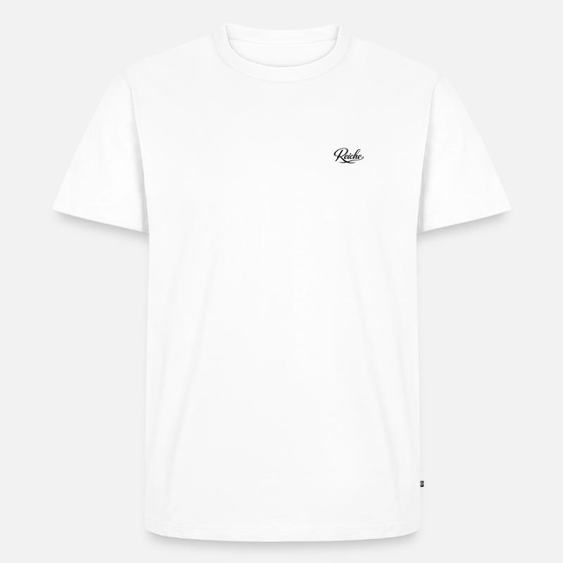 85913a2e-0fa8-4038-af2c-3f303c601a39 - Männer Premium Bio T-Shirt - Weiß