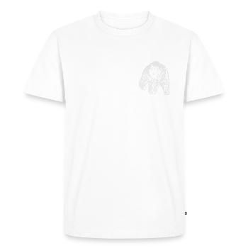 Bear - Men's Premium Organic T-Shirt - white - Front - Nico (187cm)