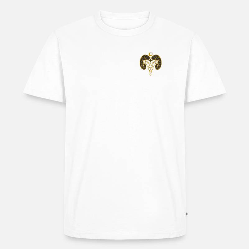 Widder - Männer Premium Bio T-Shirt - undefined