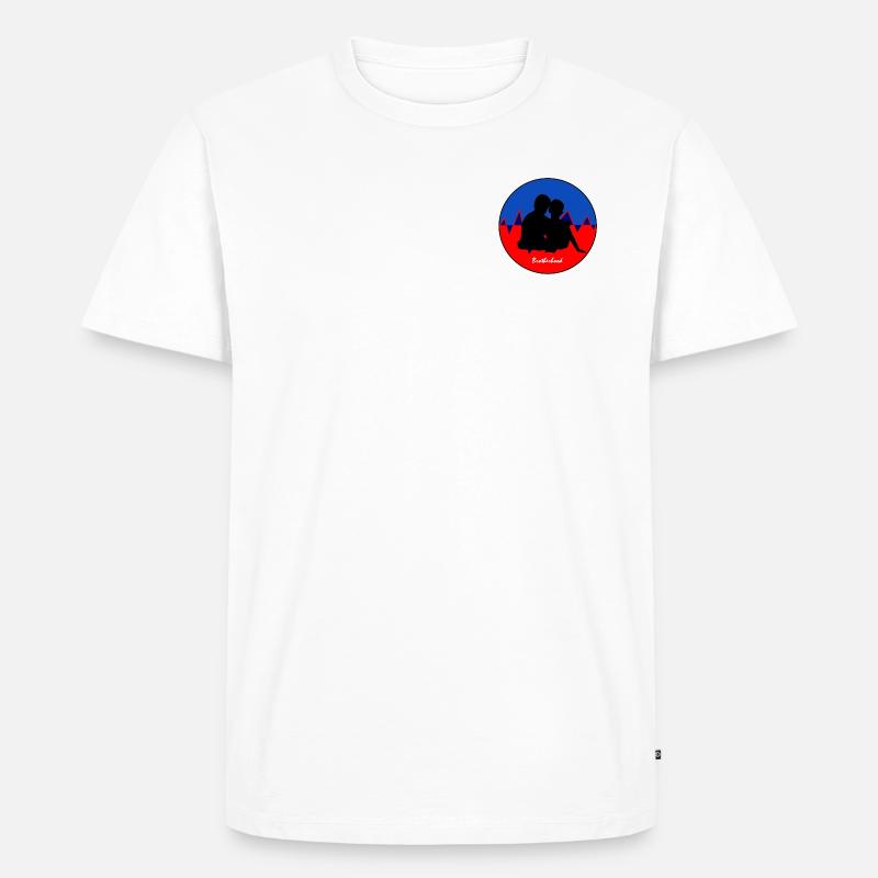 Die Bruderschaft - Männer Premium Bio T-Shirt - Weiß