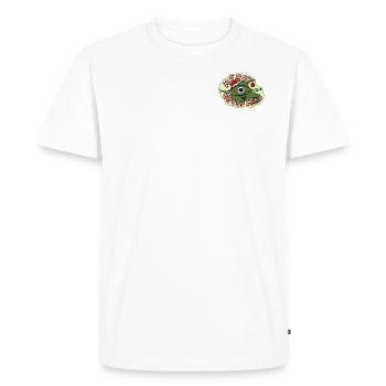 Merry CRISP Mas - T-shirt Premium bio Homme - blanc - Devant - Nico (187cm)