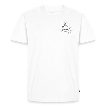 Anti-Zoo Eight - Men's Premium Organic T-Shirt - white - Front - Nico (187cm)