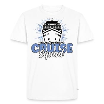 Cruise Squad Cruising Ocean Matching Cruise Ship - Men's Premium Organic T-Shirt - white - Front - Nico (187cm)