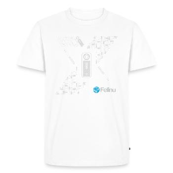 Insta360 X4 Family - Men's Premium Organic T-Shirt - white - Front - Nico (187cm)