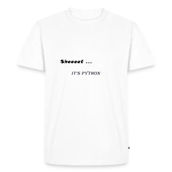 phthonnnnn - T-shirt Premium bio Homme - blanc - Devant - Nico (187cm)