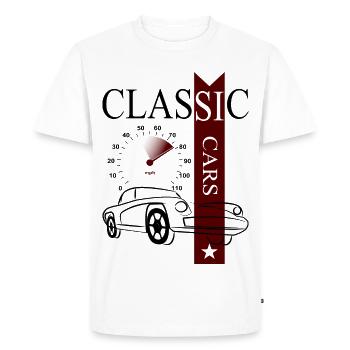 Automobile Classic Cars - Men's Premium Organic T-Shirt - white - Front - Nico (187cm)